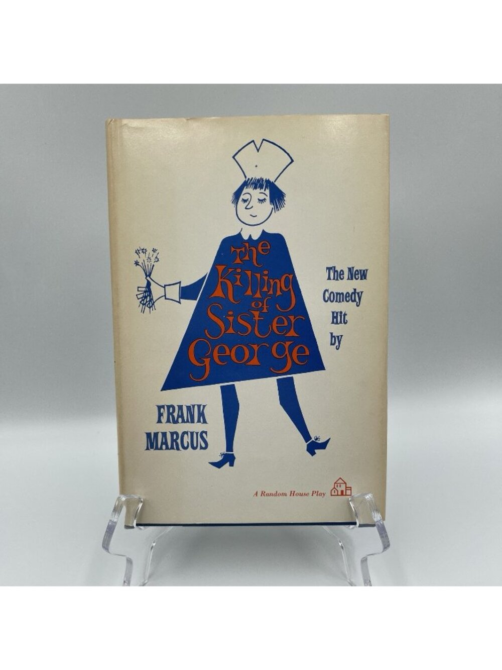Vintage 1965 THE KILLING OF SISTER GEORGE by Frank Marcus Random House Play Book